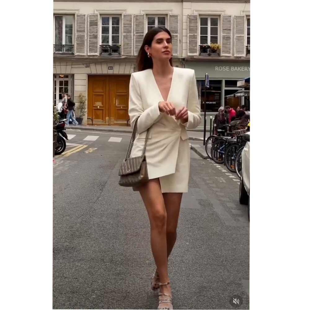 Zara Draped blazer dress - Picture 2 of 15